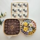 꽃송이가 | 익산 백일떡 상차림 떡세트 “꽃송이가” 송편구성 3종세트 후기💓