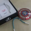 MARVEL 캡틴아메리카 방패디자인 6800mAh 보조배터리 이미지