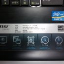 MSI CR 640 I3 노트북 판매합니다 가격선 맞는 RC와 교환도 가능하니 많은 문의 바랍니다 ! 이미지