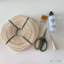 라탄공예 캠핑용 가스 워머 제작 | 파티라이트용 미니 라탄갓 제작기