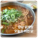 [강남 맛집] 뱅뱅사거리 점심 닭개장 맛집 '오늘은 어떤 닭'
