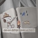 개나리어린이집 | [예림×개나리벽지] 리무버블스티커 &lt;예림 스누피 스티커&gt;로 도어데코 5분 완성