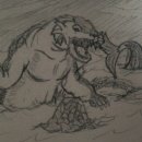 바다의 신 이미지