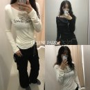 패션 코디네이션(패션스타일) | 정석✔🖤️ 2025FW 신상 후기 - 웨이브 로고 롱 슬리브, 피그먼트 부츠컷 카고 팬츠, 카울 코디네이션...