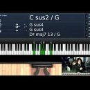 많은물소리 피아노 이미지