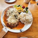 오주방 | 광양 중마동 맛집 오주방, 우삼겹규동과 스노우치즈 돈카츠 후기