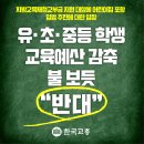 [지방교육재정교부금 지원 대상에 어린이집 포함하는 교부금법 개정안에 대한 입장] 이미지