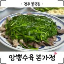 본가(소와돼지) | [경주] &#39;암뽕수육 본가점&#39; 내돈내산 현지인 맛집 암뽕/소목살 수육 솔직후기