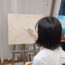 강남원데이클래스 물감아트클래스 백드롭 후기