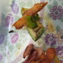 영양양지햇빛발전소 | 국산 7년된 더덕구이. 아보카도와 미니햄의 콜라보