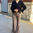 라인 예쁜 요가복바지 후기, 그란데라인 엘터 Rib 코르셋 부츠컷 팬츠