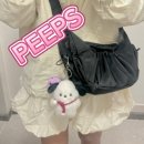 나일론가방 수납력 좋은 반달 여성크로스백 추천