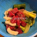 더맛나푸드 | 한남동 고깃집 추천 / 한우안심주물럭이 맛있는 맛나숯불주물럭