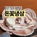 돈꽃 | 울산 동구 방어동 고기집 돈꽃냉삼 후기 회식 단체모임 추천 삼겹살맛집