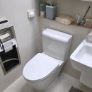 공덕푸르지오시티 | 변기교체, 마포 양변기교체비용 - 공덕동 공덕푸르지오시티오피스텔, 수압좋은 한샘 바스템 WB-3100 양변기