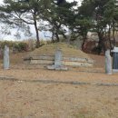 영주 류빈 묘비 및 석물 일괄 이미지