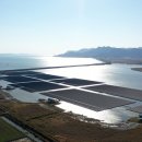 바다 태양광발전소 이미지