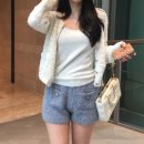 IVORY(아이보리) | yousoap | 유솝 Molton tweed CD (Ivory) 몰튼 가디건 아이보리 후기