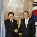 이명박 대통령내외 해외 순방 이미지