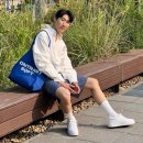 블루프린팅 | 남자 에코백 추천, 여름 에코백으로 딱 좋은 노운 이지풀 토트백 블루 후기
