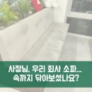 황해세탁소 | 사무실 소파에서 나는 쾌쾌한 냄새, 단순한 기분 탓일까요? (카페트·소파 습식 살균 후기)