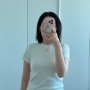 Julia | [ 여름코디 ] 소재 진짜 좋은 Julia-J 크롭 반팔티 화이트 후기
