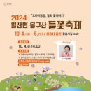 월산면 용구산 들꽃축제 담양곡성타임스