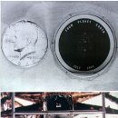아폴로 11호가 달에 놓고 온 ‘동전 크기 실리콘 디스크’ 공개 이미지