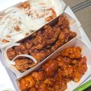 치코파닭 | 사천배달 치코파닭 2마리3가지맛(크리미어니언, 양념, 매운간장소스) 후기