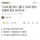 “23세 출산하니 좋다” 20대 엄마, 악플에 결국 공개사과 이미지