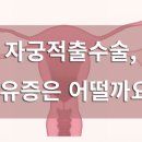 Re: 자궁 적출 후유증 이미지