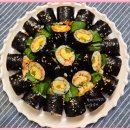달큰하고 고소한 맛이 좋은 당근밥 달걀김밥 이미지