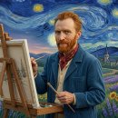 나는빛나는별 나별 미술교습소 | 감히 예술 작품을 논하다 (고흐 별이 빛나는 밤)