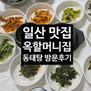 고봉로819번길 | ［일산］설문동 맛집 옥할머니집 동태탕 방문 후기