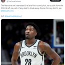 [BKN]DFS 트레이드 대가로 1라운드 하위픽 또는 2024년 1라운드 픽에는 관심이 없는 브루클린 네츠 이미지