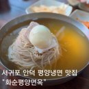 화순 | 서귀포 안덕면 화순평양면옥 제주 평양냉면 도민 맛집 추천