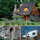 동화속오두막 이미지