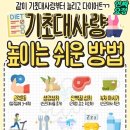 기초대사량 높이는 방법 이미지