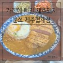 [제주도] 제주도 협재 맛집 : 문쏘 제주협재점 돈가스 카레 내돈내산 후기 (feat. 우무)