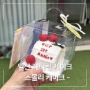 스몰리 | 일산 레터링 케이크 스몰리 케이크 예약 및 픽업 후기~
