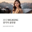 천냥 그이상의 즐거움 | SEL1625G 소니 광각 렌즈 추천 리뷰 장단점 후기