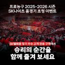 진우텔레콤 | 2526 KBL / SK 나이츠 프로농구 직관후기 잠실학생체육관