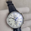 IWC 포르투기저 화이트다이얼 블루침 이미지