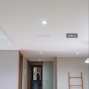 창명 하우스 | 나주혁신도시 이노시티애시앙 1107동 ♡♡♡1호라인 식탁조명 &amp; 거실간접등(주백색) 교체시공 창명전기조명