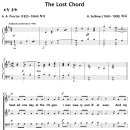 [성가악보] The Lost Chord / 잃어버린 음악 [A. Sullivan, G. Schirmer] 이미지