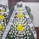 충북 충주시 건국대학교충주병원장례식장으로 배송완료된 고급형근조화환