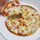 또띠아 피자 만들기 초간단 간식만들기 치즈피자 또띠아 요리 이미지