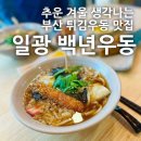 백년우동 | [부산/일광] 백년우동 : 추운 겨울 생각나는 단짠단짠 튀김우동 기장 맛집