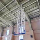 성곡고가하부 체육시설 | 인제 17여단 군부대 체육관 천장접철식 농구대 설치 사례 │ 군부대 체육시설 납품 후기