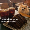 원도안로-28 | 대전 도안 신상카페 드앙 후기(실내 애견동반, 주차 가능)
